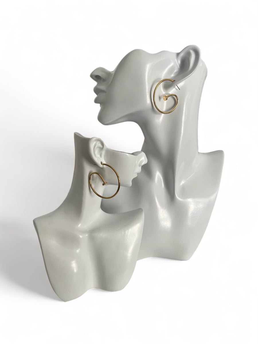 BOUCLES D'OREILLE CLOU